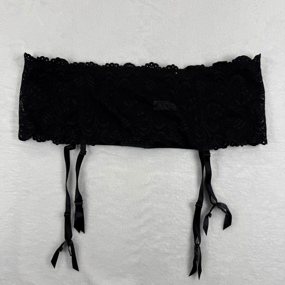 Cacique Accessories - Cacique Black Lace Garter‎ Belt Corset Style Size 18/20